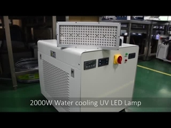 چسب جوهر چاپی با قدرت بالا 2000W UV برای لامپ خنک کننده آب