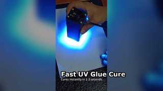 چسب UV چه تاثیری بر روی این چراغ قوه دارد؟