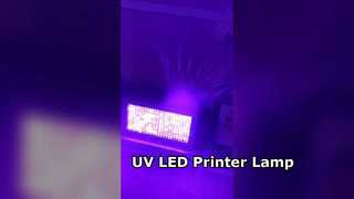 لامپ LED کم مصرف UV 600 وات برای چاپگر جوهر مسطح UV